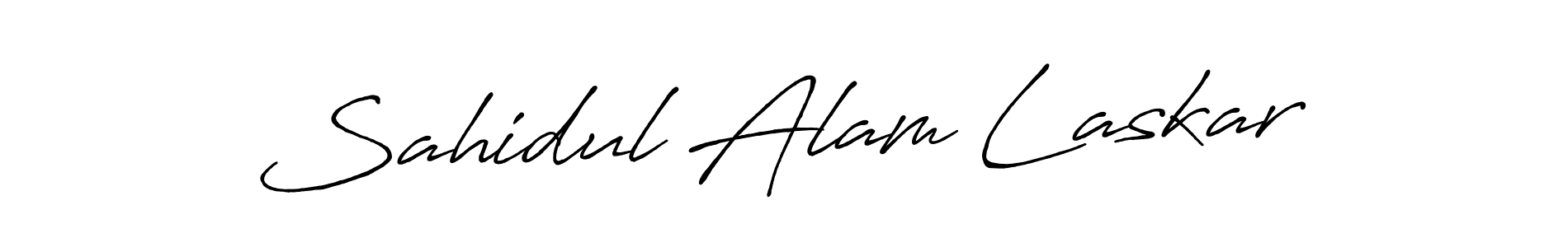 Design your own signature with our free online signature maker. With this signature software, you can create a handwritten (Antro_Vectra_Bolder) signature for name Sahidul Alam Laskar. Sahidul Alam Laskar signature style 7 images and pictures png