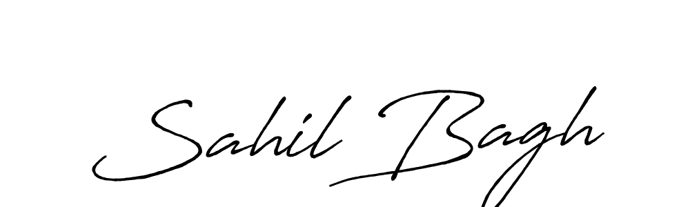 Make a beautiful signature design for name Sahil Bagh. Use this online signature maker to create a handwritten signature for free. Sahil Bagh signature style 7 images and pictures png