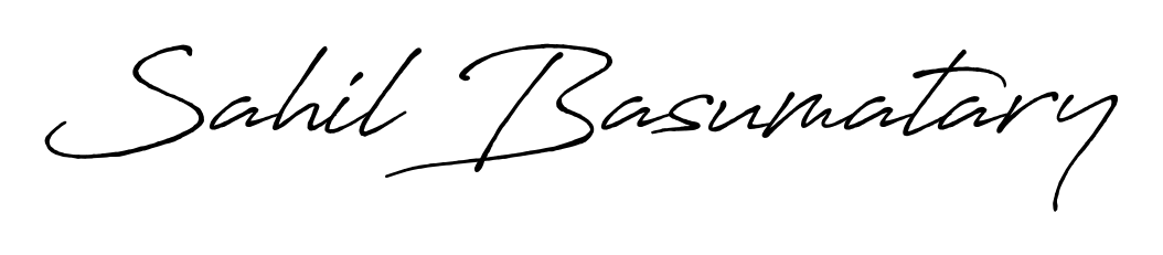 Discover how Sahil Basumatary looks in an executive cursive font (Antro_Vectra_Bolder). Perfect for legal documents, invoices, and certificates. Sahil Basumatary signature style 7 images and pictures png