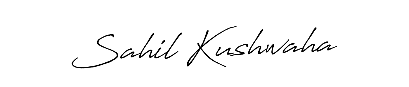 This is the best signature style for the Sahil Kushwaha name. Also you like these signature font (Antro_Vectra_Bolder). Mix name signature. Sahil Kushwaha signature style 7 images and pictures png