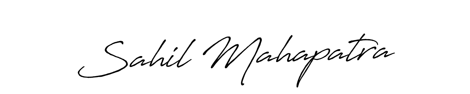 This is the best signature style for the Sahil Mahapatra name. Also you like these signature font (Antro_Vectra_Bolder). Mix name signature. Sahil Mahapatra signature style 7 images and pictures png