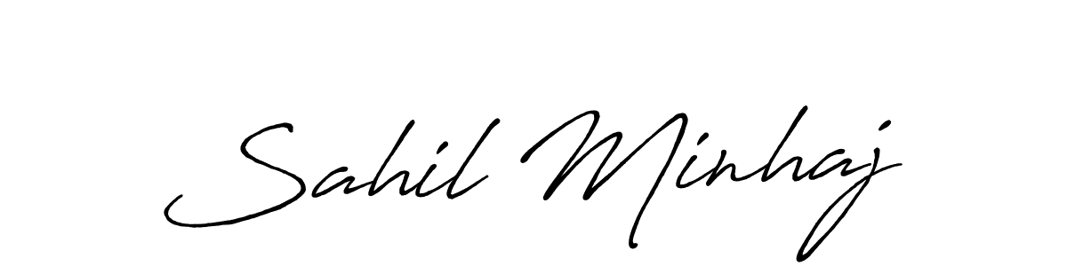 Here are the top 10 professional signature styles for the name Sahil Minhaj. These are the best autograph styles you can use for your name. Sahil Minhaj signature style 7 images and pictures png