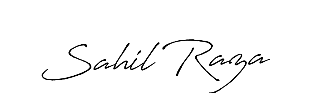 Also we have Sahil Raza name is the best signature style. Create professional handwritten signature collection using Antro_Vectra_Bolder autograph style. Sahil Raza signature style 7 images and pictures png