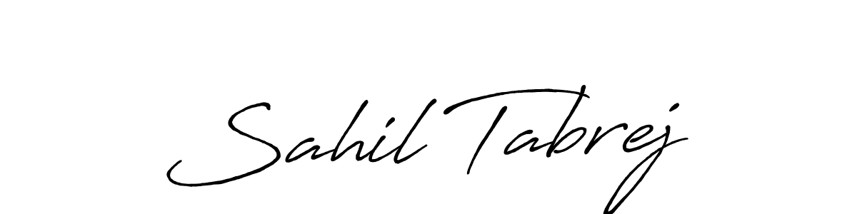 Check out images of Autograph of Sahil Tabrej name. Actor Sahil Tabrej Signature Style. Antro_Vectra_Bolder is a professional sign style online. Sahil Tabrej signature style 7 images and pictures png