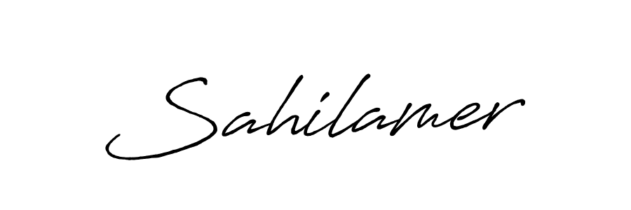 Best and Professional Signature Style for Sahilamer. Antro_Vectra_Bolder Best Signature Style Collection. Sahilamer signature style 7 images and pictures png