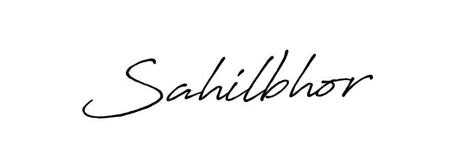 Also You can easily find your signature by using the search form. We will create Sahilbhor name handwritten signature images for you free of cost using Antro_Vectra_Bolder sign style. Sahilbhor signature style 7 images and pictures png