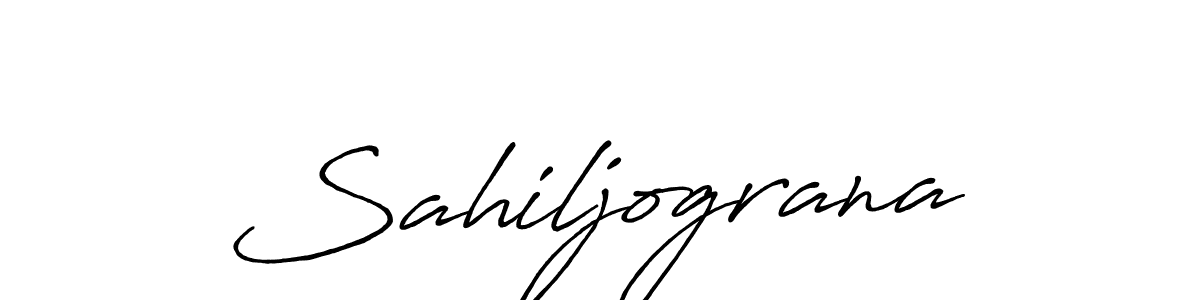 It looks lik you need a new signature style for name Sahiljograna. Design unique handwritten (Antro_Vectra_Bolder) signature with our free signature maker in just a few clicks. Sahiljograna signature style 7 images and pictures png