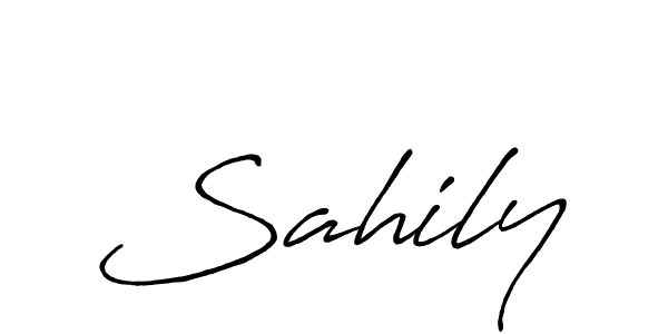 See photos of Sahily official signature by Spectra . Check more albums & portfolios. Read reviews & check more about Antro_Vectra_Bolder font. Sahily signature style 7 images and pictures png