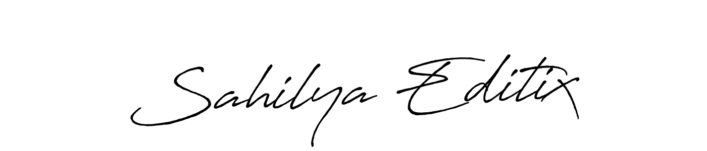Check out images of Autograph of Sahilya Editix name. Actor Sahilya Editix Signature Style. Antro_Vectra_Bolder is a professional sign style online. Sahilya Editix signature style 7 images and pictures png