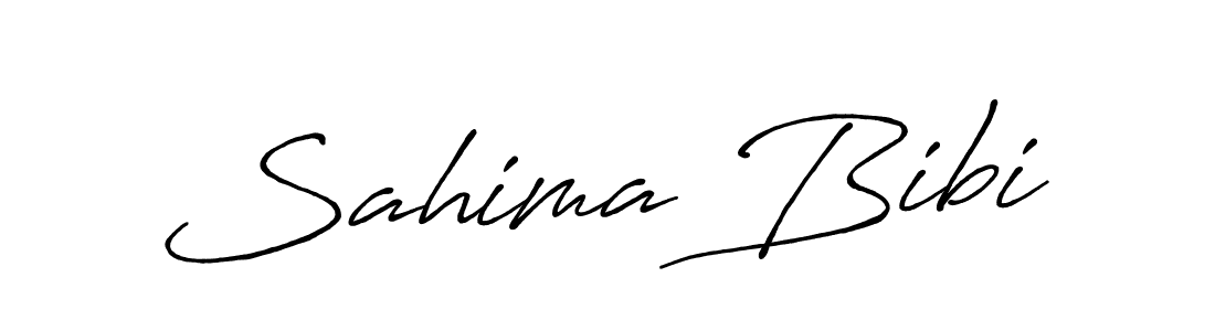 Once you've used our free online signature maker to create your best signature Antro_Vectra_Bolder style, it's time to enjoy all of the benefits that Sahima Bibi name signing documents. Sahima Bibi signature style 7 images and pictures png