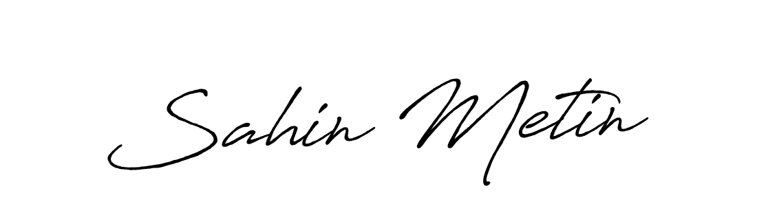 Similarly Antro_Vectra_Bolder is the best handwritten signature design. Signature creator online .You can use it as an online autograph creator for name Sahin Metin. Sahin Metin signature style 7 images and pictures png