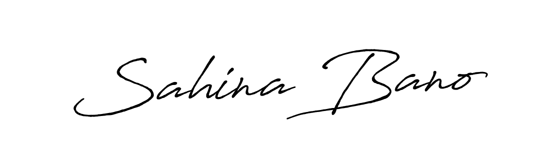 Make a short Sahina Bano signature style. Manage your documents anywhere anytime using Antro_Vectra_Bolder. Create and add eSignatures, submit forms, share and send files easily. Sahina Bano signature style 7 images and pictures png