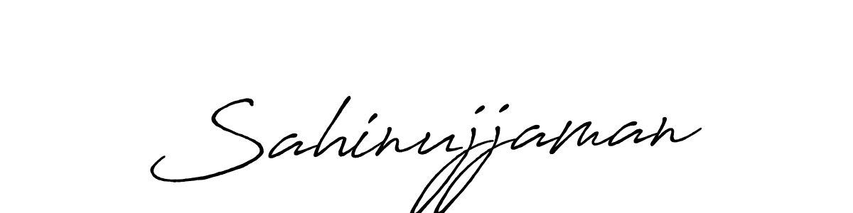 You should practise on your own different ways (Antro_Vectra_Bolder) to write your name (Sahinujjaman) in signature. don't let someone else do it for you. Sahinujjaman signature style 7 images and pictures png