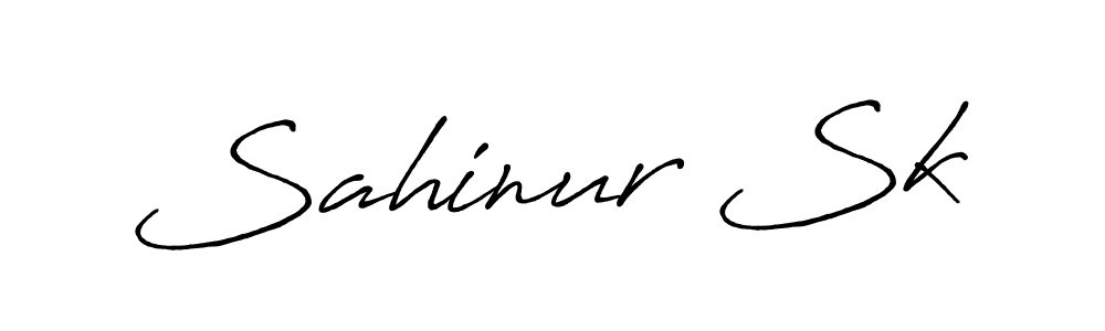 Use a signature maker to create a handwritten signature online. With this signature software, you can design (Antro_Vectra_Bolder) your own signature for name Sahinur Sk. Sahinur Sk signature style 7 images and pictures png