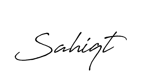 Create a beautiful signature design for name Sahiqt. With this signature (Antro_Vectra_Bolder) fonts, you can make a handwritten signature for free. Sahiqt signature style 7 images and pictures png