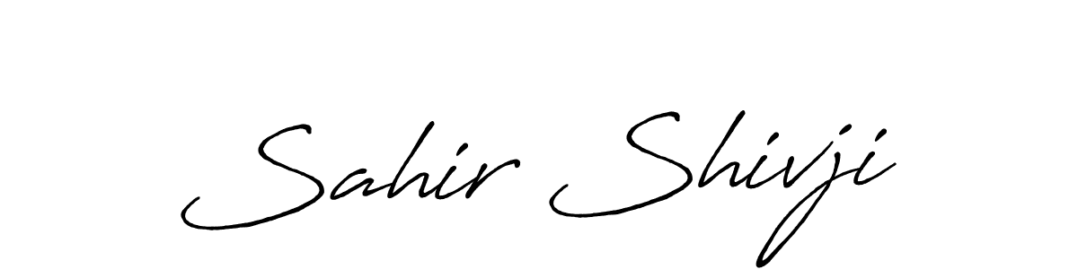 Also You can easily find your signature by using the search form. We will create Sahir Shivji name handwritten signature images for you free of cost using Antro_Vectra_Bolder sign style. Sahir Shivji signature style 7 images and pictures png