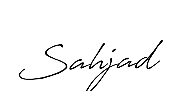 Here are the top 10 professional signature styles for the name Sahjad. These are the best autograph styles you can use for your name. Sahjad signature style 7 images and pictures png