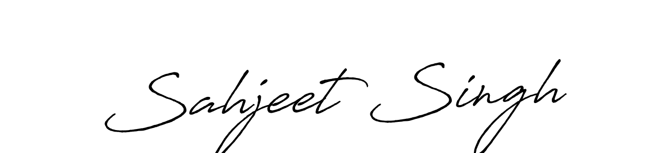 Also we have Sahjeet Singh name is the best signature style. Create professional handwritten signature collection using Antro_Vectra_Bolder autograph style. Sahjeet Singh signature style 7 images and pictures png