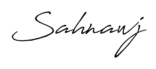Discover how Sahnawj looks in an executive cursive font (Antro_Vectra_Bolder). Perfect for legal documents, invoices, and certificates. Sahnawj signature style 7 images and pictures png