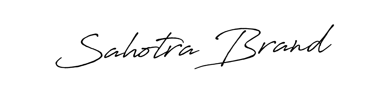 if you are searching for the best signature style for your name Sahotra Brand. so please give up your signature search. here we have designed multiple signature styles  using Antro_Vectra_Bolder. Sahotra Brand signature style 7 images and pictures png