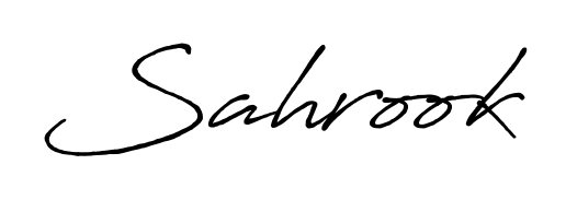 Create a beautiful signature design for name Sahrook. With this signature (Antro_Vectra_Bolder) fonts, you can make a handwritten signature for free. Sahrook signature style 7 images and pictures png