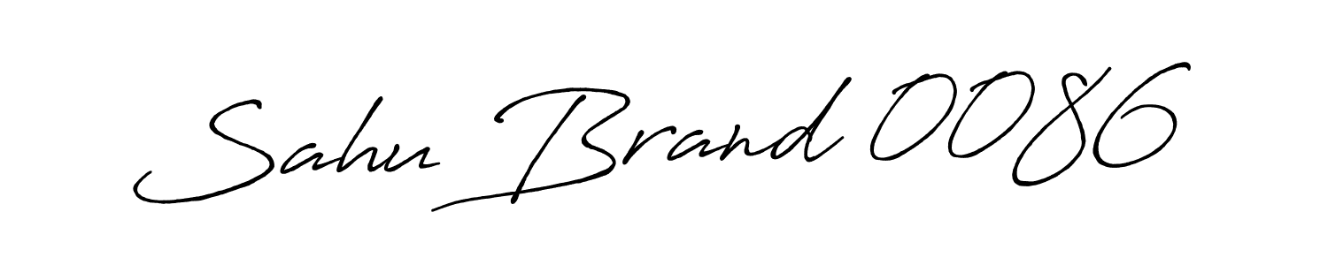 Also You can easily find your signature by using the search form. We will create Sahu Brand 0086 name handwritten signature images for you free of cost using Antro_Vectra_Bolder sign style. Sahu Brand 0086 signature style 7 images and pictures png