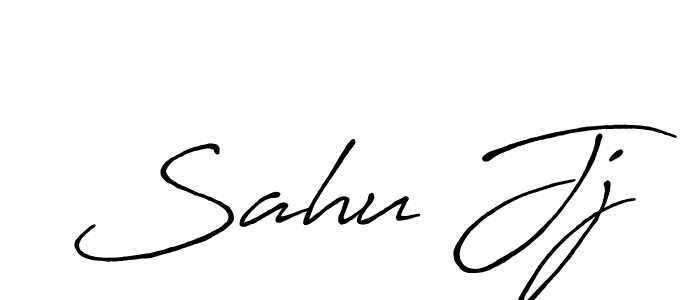 The best way (Antro_Vectra_Bolder) to make a short signature is to pick only two or three words in your name. The name Sahu Jj include a total of six letters. For converting this name. Sahu Jj signature style 7 images and pictures png