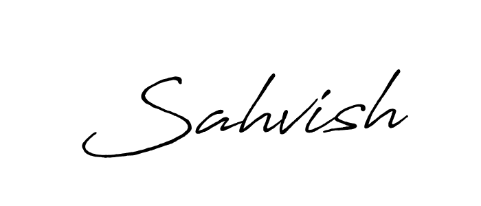 It looks lik you need a new signature style for name Sahvish. Design unique handwritten (Antro_Vectra_Bolder) signature with our free signature maker in just a few clicks. Sahvish signature style 7 images and pictures png