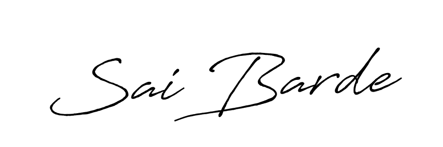 You should practise on your own different ways (Antro_Vectra_Bolder) to write your name (Sai Barde) in signature. don't let someone else do it for you. Sai Barde signature style 7 images and pictures png