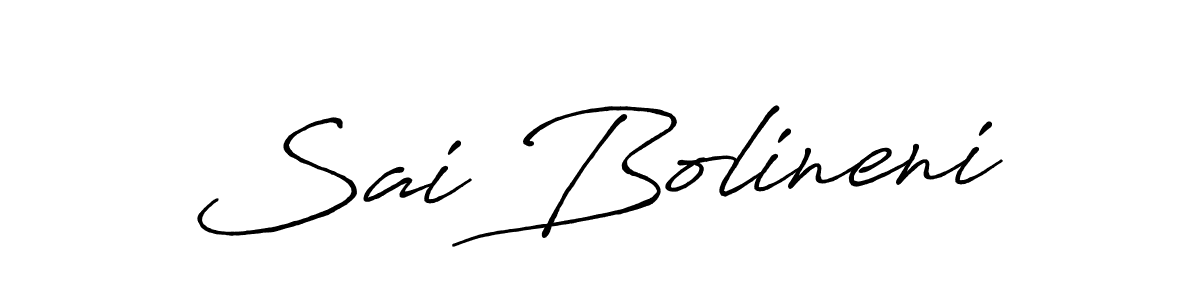 How to Draw Sai Bolineni signature style? Antro_Vectra_Bolder is a latest design signature styles for name Sai Bolineni. Sai Bolineni signature style 7 images and pictures png