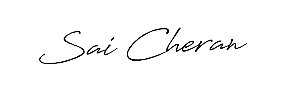 Design your own signature with our free online signature maker. With this signature software, you can create a handwritten (Antro_Vectra_Bolder) signature for name Sai Cheran. Sai Cheran signature style 7 images and pictures png