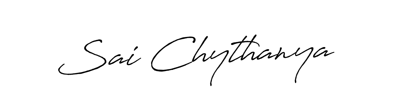 Also You can easily find your signature by using the search form. We will create Sai Chythanya name handwritten signature images for you free of cost using Antro_Vectra_Bolder sign style. Sai Chythanya signature style 7 images and pictures png