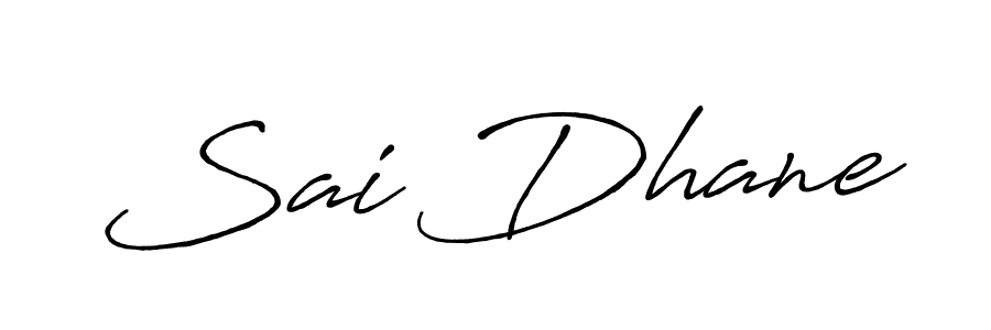 Make a beautiful signature design for name Sai Dhane. Use this online signature maker to create a handwritten signature for free. Sai Dhane signature style 7 images and pictures png