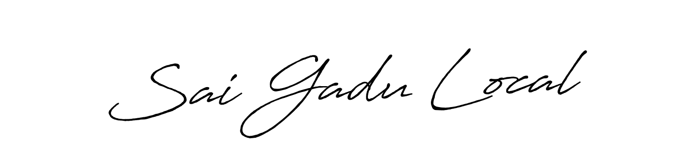 This is the best signature style for the Sai Gadu Local name. Also you like these signature font (Antro_Vectra_Bolder). Mix name signature. Sai Gadu Local signature style 7 images and pictures png