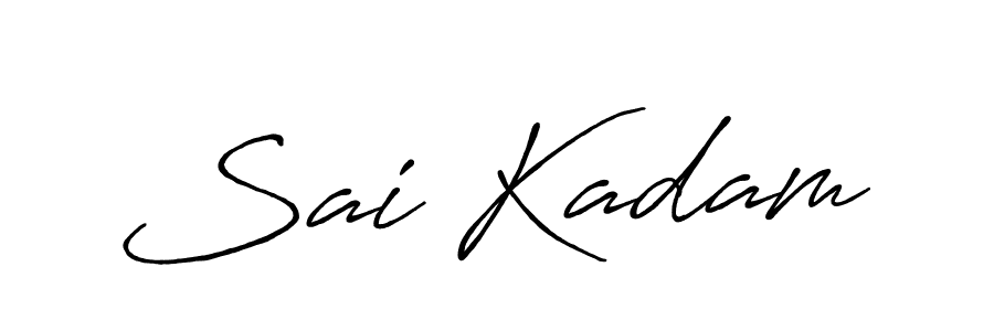 if you are searching for the best signature style for your name Sai Kadam. so please give up your signature search. here we have designed multiple signature styles  using Antro_Vectra_Bolder. Sai Kadam signature style 7 images and pictures png