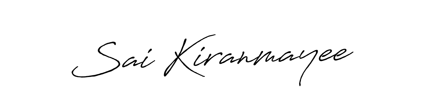 if you are searching for the best signature style for your name Sai Kiranmayee. so please give up your signature search. here we have designed multiple signature styles  using Antro_Vectra_Bolder. Sai Kiranmayee signature style 7 images and pictures png