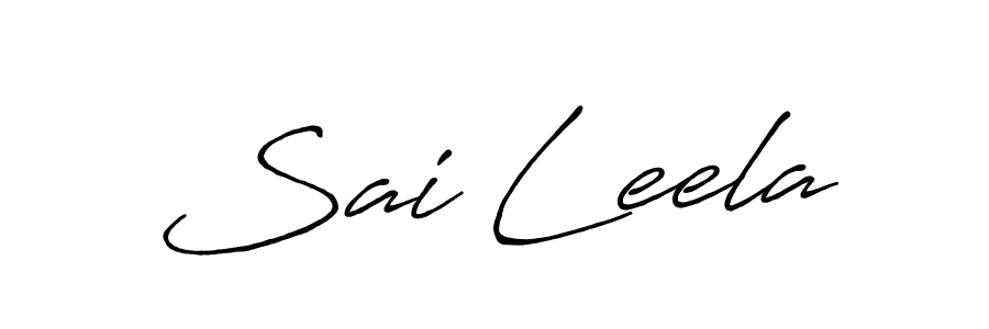 You should practise on your own different ways (Antro_Vectra_Bolder) to write your name (Sai Leela) in signature. don't let someone else do it for you. Sai Leela signature style 7 images and pictures png