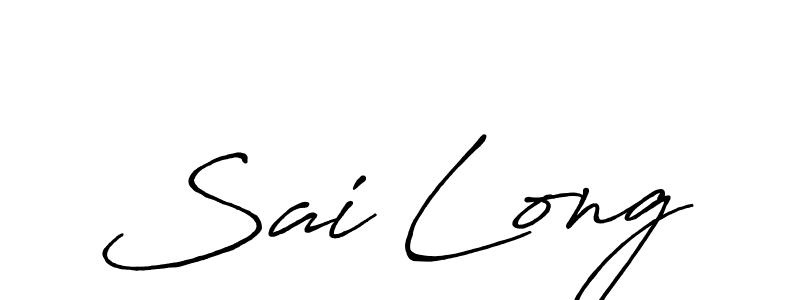 Once you've used our free online signature maker to create your best signature Antro_Vectra_Bolder style, it's time to enjoy all of the benefits that Sai Long name signing documents. Sai Long signature style 7 images and pictures png