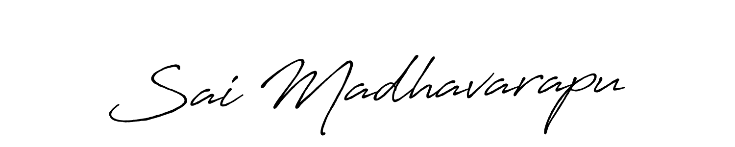 This is the best signature style for the Sai Madhavarapu name. Also you like these signature font (Antro_Vectra_Bolder). Mix name signature. Sai Madhavarapu signature style 7 images and pictures png