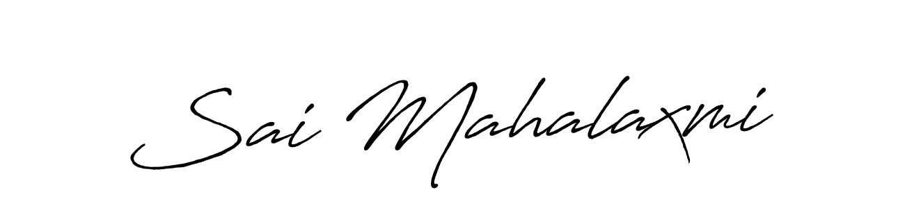 You should practise on your own different ways (Antro_Vectra_Bolder) to write your name (Sai Mahalaxmi) in signature. don't let someone else do it for you. Sai Mahalaxmi signature style 7 images and pictures png