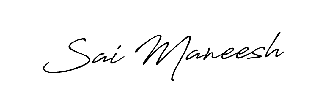 This is the best signature style for the Sai Maneesh name. Also you like these signature font (Antro_Vectra_Bolder). Mix name signature. Sai Maneesh signature style 7 images and pictures png