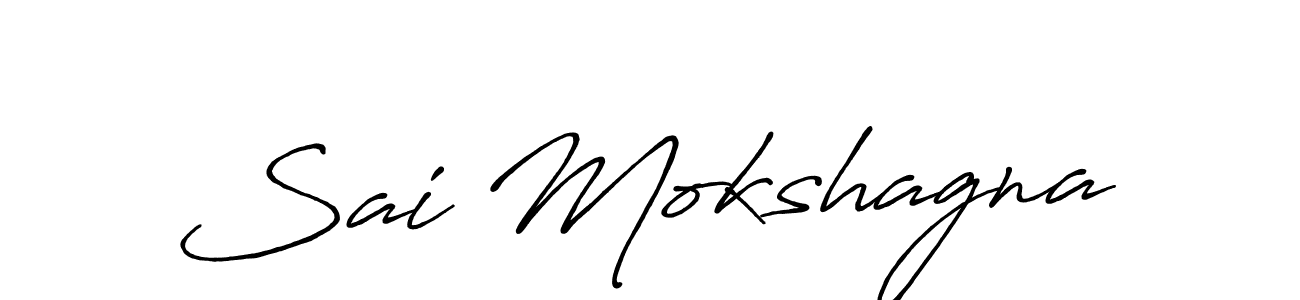 How to make Sai Mokshagna signature? Antro_Vectra_Bolder is a professional autograph style. Create handwritten signature for Sai Mokshagna name. Sai Mokshagna signature style 7 images and pictures png