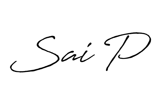 Best and Professional Signature Style for Sai P. Antro_Vectra_Bolder Best Signature Style Collection. Sai P signature style 7 images and pictures png