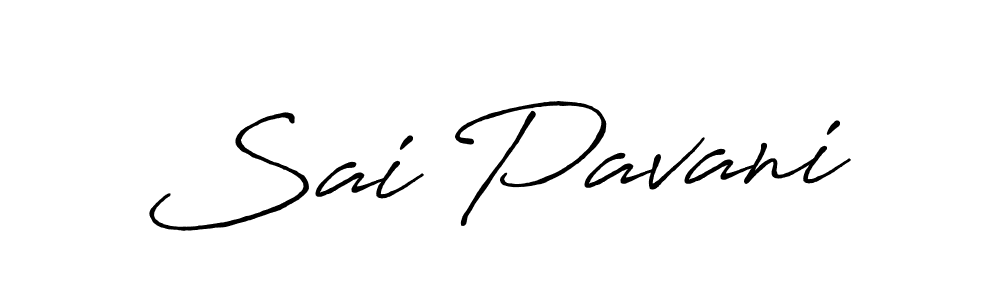 How to make Sai Pavani signature? Antro_Vectra_Bolder is a professional autograph style. Create handwritten signature for Sai Pavani name. Sai Pavani signature style 7 images and pictures png