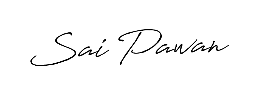 You should practise on your own different ways (Antro_Vectra_Bolder) to write your name (Sai Pawan) in signature. don't let someone else do it for you. Sai Pawan signature style 7 images and pictures png