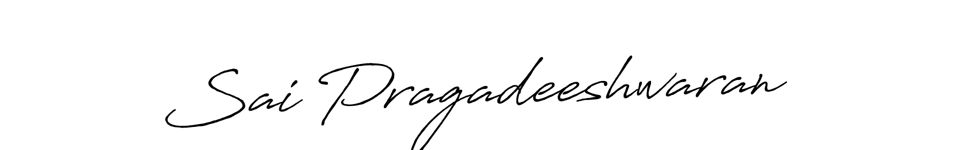 Similarly Antro_Vectra_Bolder is the best handwritten signature design. Signature creator online .You can use it as an online autograph creator for name Sai Pragadeeshwaran. Sai Pragadeeshwaran signature style 7 images and pictures png