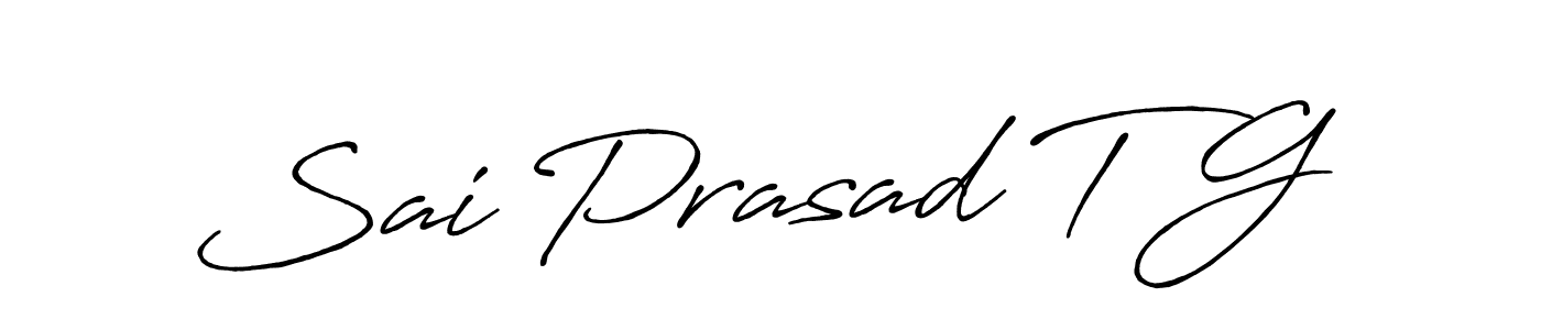 Here are the top 10 professional signature styles for the name Sai Prasad T G. These are the best autograph styles you can use for your name. Sai Prasad T G signature style 7 images and pictures png