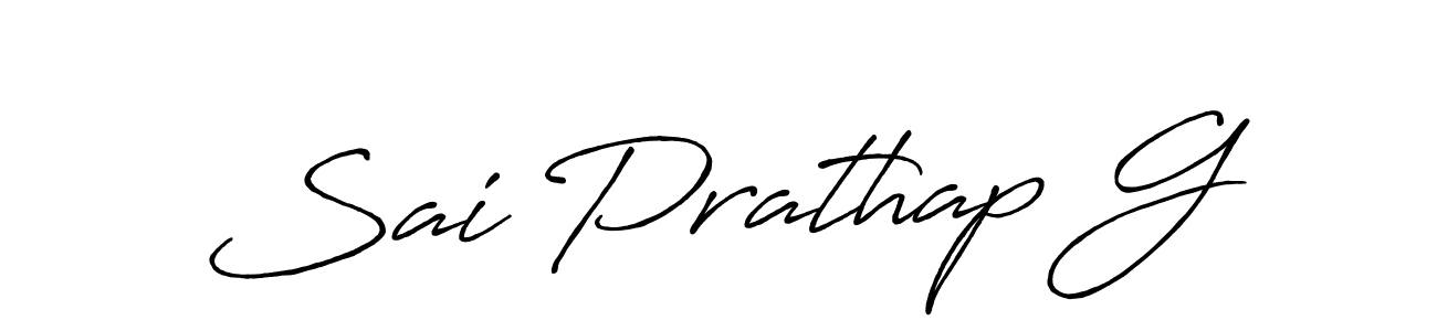 You can use this online signature creator to create a handwritten signature for the name Sai Prathap G. This is the best online autograph maker. Sai Prathap G signature style 7 images and pictures png