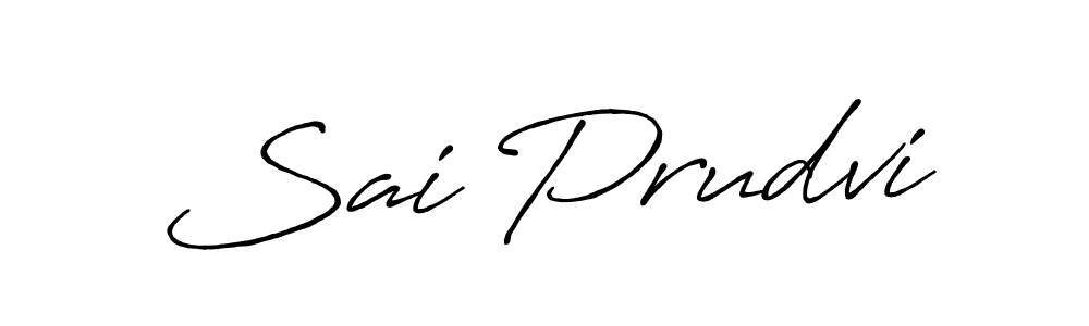 The best way (Antro_Vectra_Bolder) to make a short signature is to pick only two or three words in your name. The name Sai Prudvi include a total of six letters. For converting this name. Sai Prudvi signature style 7 images and pictures png