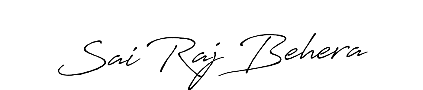 Once you've used our free online signature maker to create your best signature Antro_Vectra_Bolder style, it's time to enjoy all of the benefits that Sai Raj Behera name signing documents. Sai Raj Behera signature style 7 images and pictures png
